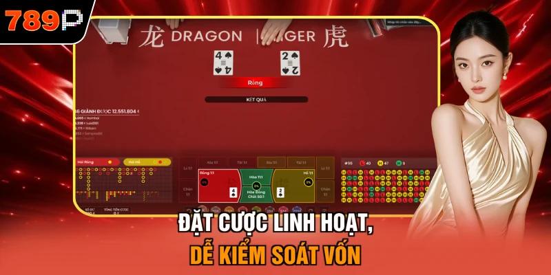Đặt cược linh hoạt, dễ kiểm soát vốn